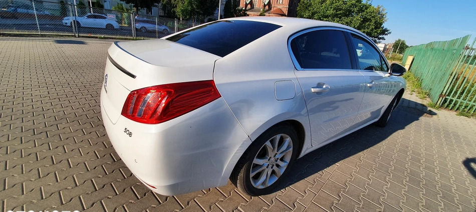 Peugeot 508 cena 27900 przebieg: 291000, rok produkcji 2012 z Nysa małe 562